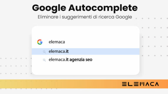 Eliminare suggerimenti di ricerca Google: rimuovere Google Autocomplete